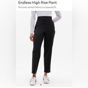 Athleta Endless High Rise Pant | Black | Women’s size 8